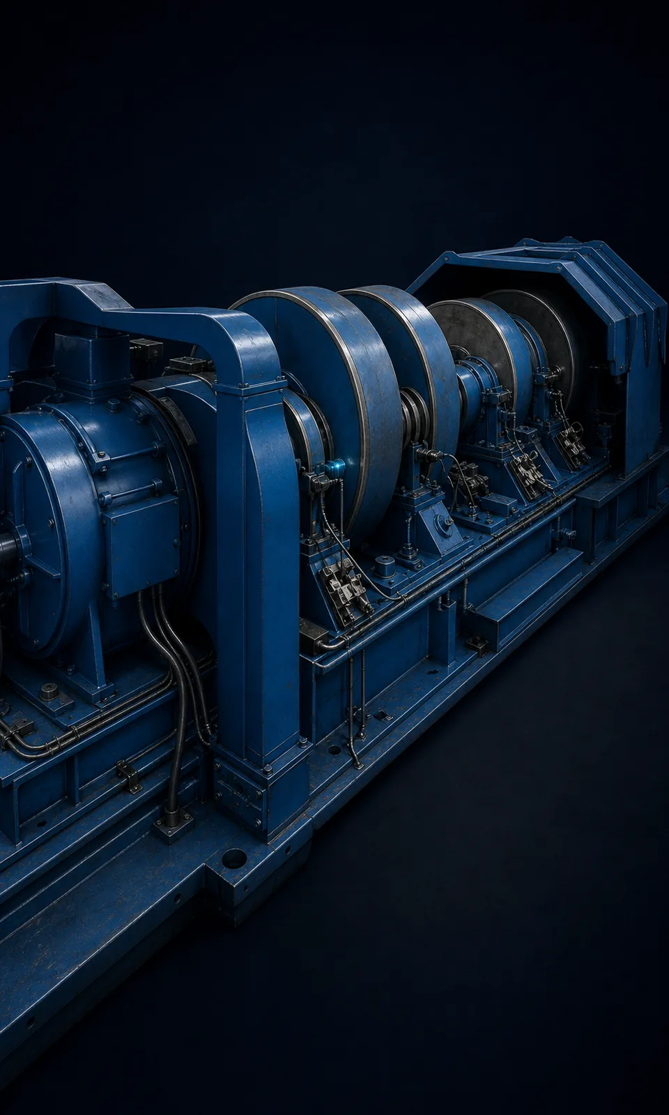 Industrial dynamometer installation